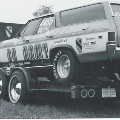 Joe Kizzire ss-pa 69 chevelle 1974 Indy from Ft. Hood ,Tx