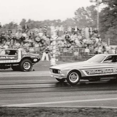 IFCA Funny Car race at Martin,Mich 7-17 -73
