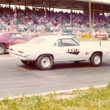 TK 3300 vs Ralph  Fisher ss-ha class run 1975 Sportsnationals Tk won