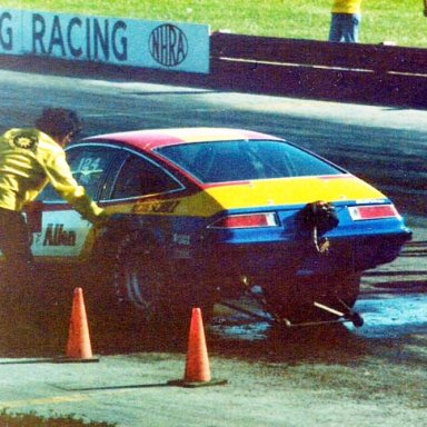 Iaconio & Allen Monza 1976 Indy Burnout