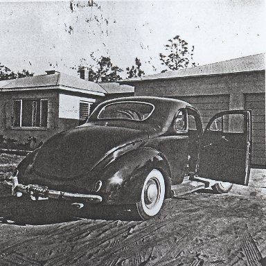 Original 1939 Ford Hemi powered coupe