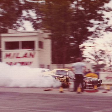 Dale Emery burnout at Milan div 3 wcs 6-24-73