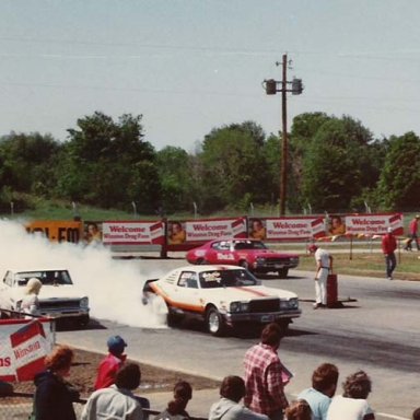 TK 3300 SS-na at Norwalk 1981 burnout
