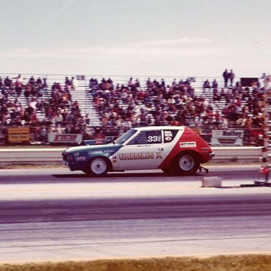 Wally Booth73 AMC Hornet 1973 INDY wcs