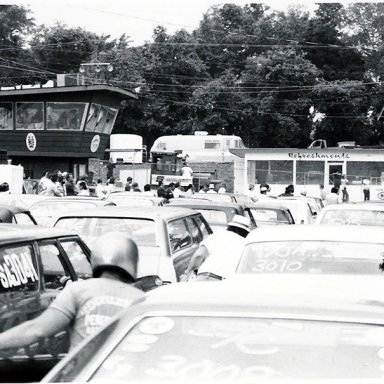 1974 NHRA Sportsnts Staging Lanes