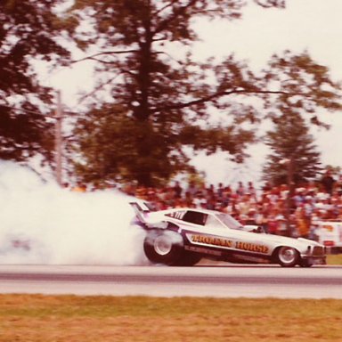 1978 IHRA Northern nts Trojan Horse burnout