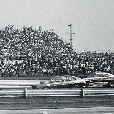 1973 INDY Wayne Gapp 9.08 over Herb Mccandless 9.28