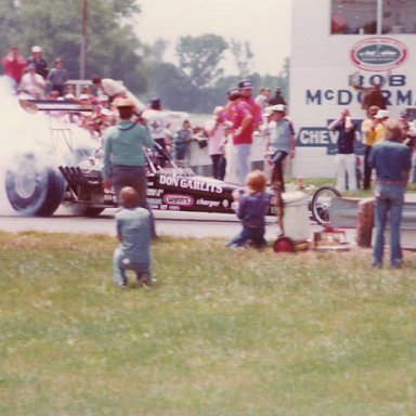 1975 Springnts from the stands Don Garlits