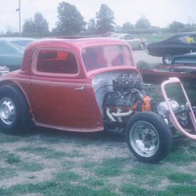 34 Ford with a flat head engine 1968 dragway42  photoby Todd Wingerter