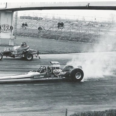 1978 INDY div 3 wcs C-a vs Hemi-Dragster