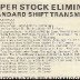 1979 NHRA Super stock stick records