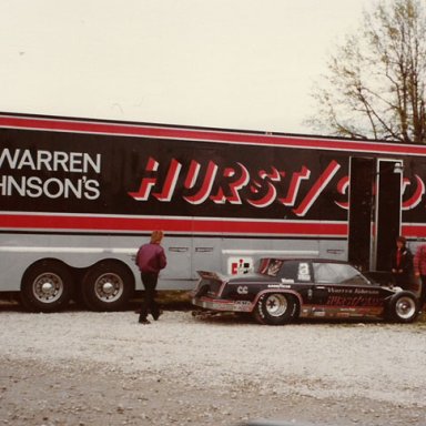 1983 IHRA Norwalk W.J. pit