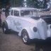 Hrudka Bros 33 Willys one of the 1st Big block chevy 1971-72 Dragway42Todd Wingerter photo