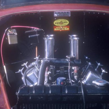 Dennis Furmanchik 40 Wilys Engine small block chevy 1968  photo by Todd Wingerter