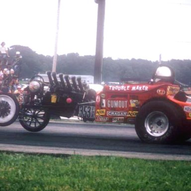 Joe Williamson E-a 1975 Springnts coming off  photo by Todd Wingerter