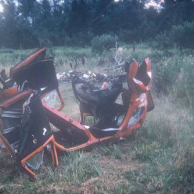 John Wesiloff end over end at Dragway 42 1969  photo by Todd Wingerter