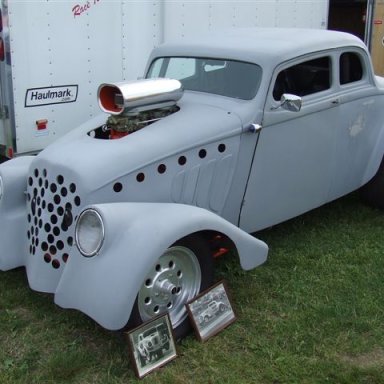 New owner of Hart Auto aa-gs 33 willys 2009 Thompson  photo by Todd Wingerter