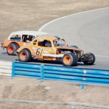 Evans leads BobbyHudson at Lancaster,1971