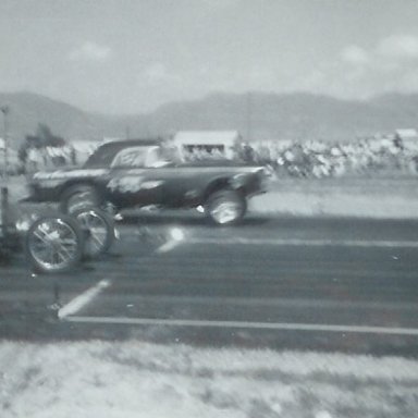 Sonny Schoenfield at Bonneville Drag Strip