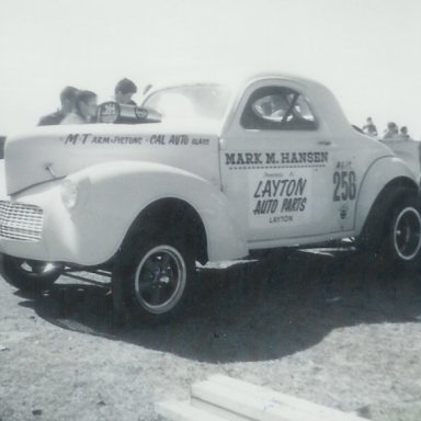 Mark Hansen A/GC at Bonneville Drag Strip in May 1965