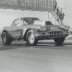 Mike Papadakis's Corvette at Bonneville Raceway in about 1978