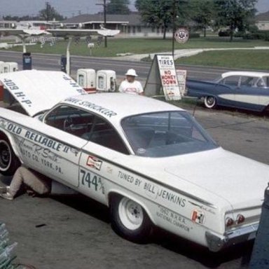 Sept 1963-Back in the Day-Old Reliable II A/Stock, see Old Reliable IV on right edge of picture. Is Grump on the ground?