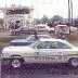 Harvey Tilton 62 409 BelAir vs Al Lewis 62 409 Impala in 1963 at 'Cecil County Drag-O-Way"-Photo by Joel Naprstek