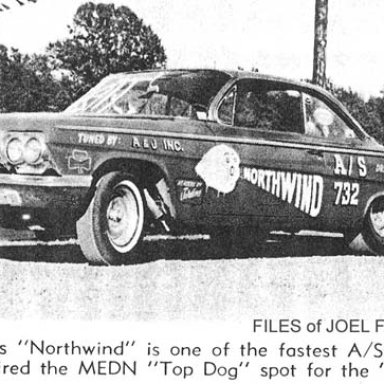 Joe Gardner's Northwind in 1963