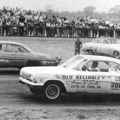 Old Reliable II-1962 in Detroit v Bill Sidwell's Pontiac