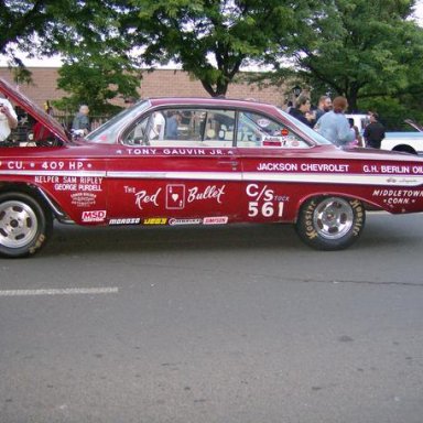 The Red Bullet-Tony Gauvin Jr, 1961 409 Impala