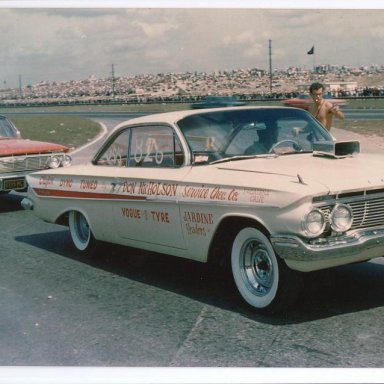 Dyno Don's 61 Impala would become "The Kentucky Colonel" and raced by  David Heath