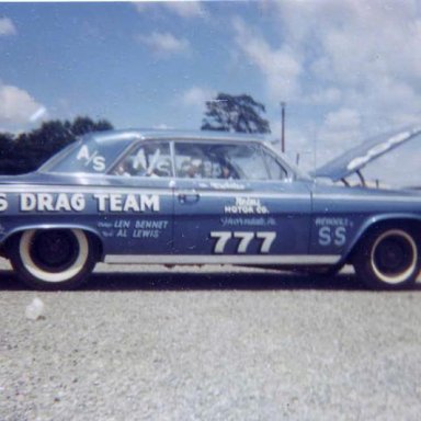 Lewis Drag Team 1962 Impala 409