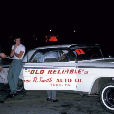 Old Reliable III, 1962 Impala, prototype of the Z11 to come in 1963. Lost to Dyno Don in the FX Final