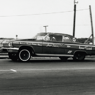 Jack Chlebowski at Erie Dragway AHRA A/Stock Record Holder