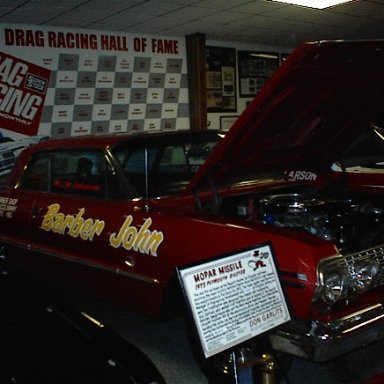 Barber John 1963 Impala at Garlets Museum