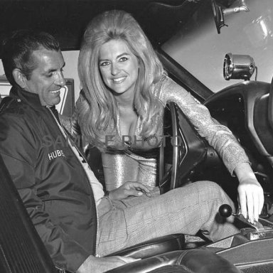 Hubert Platt and Linda Vaughn "Miss Hurst"