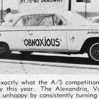 Obnoxious-Pat Davies 62 409 Impala