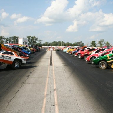 Marion Co. Funny Car lineup