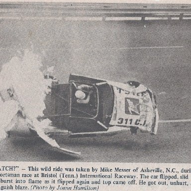 Southern Motor Racing Journal Messer flip @ Bristol