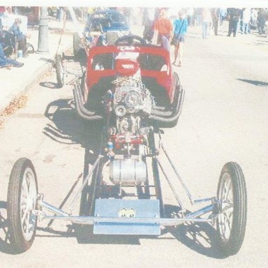 Picture of drag cars