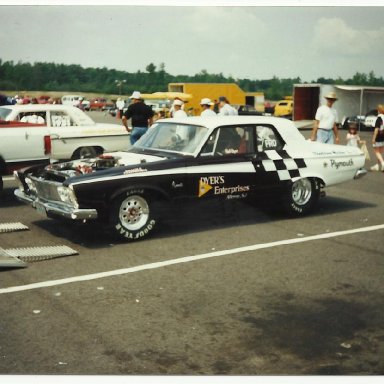 Picture of drag cars