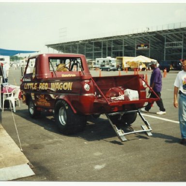 Picture of drag cars