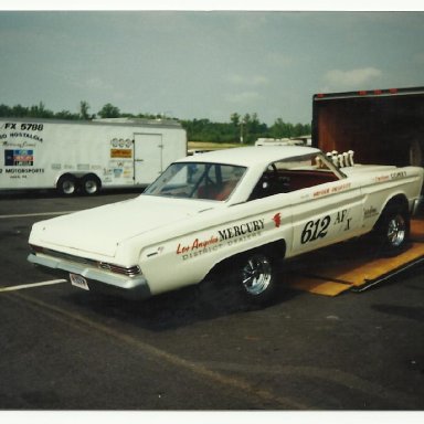 Picture of drag cars