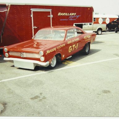 Picture of drag cars