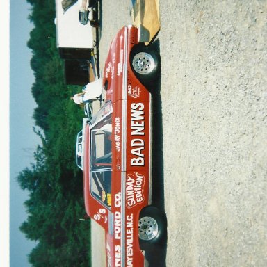 Picture of drag cars