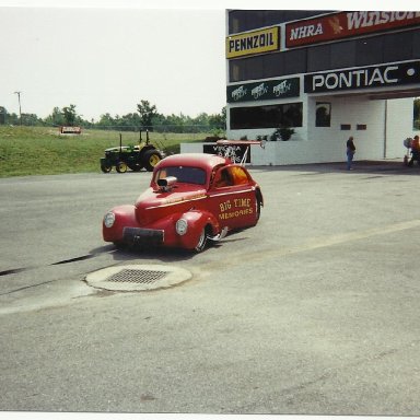 Picture of drag cars