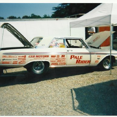 Picture of drag cars