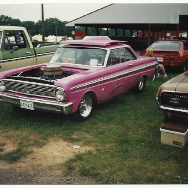 Picture of drag cars