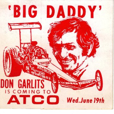 decal Big Daddy @ Atco