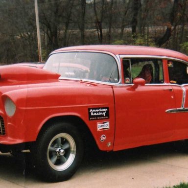 55 Chevy Bracket Car